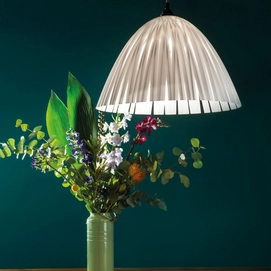 Lampenkap Koziol Reed Transparent/Emerald Green