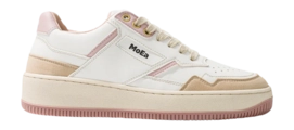 Baskets MoEa Unisexe GEN1 Corn White Pink Suede