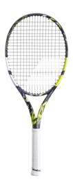 Test Tennisracket Babolat Pure Aero Lite U NCV Grey Yellow White (Onbespannen)