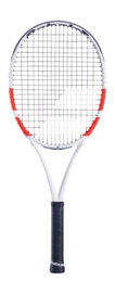 Test Tennisracket Babolat Pure Strike 100 16/20 White Red Black (Onbespannen)