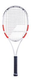 Test Tennisracket Babolat Pure Strike 16/19 White Red Black (Onbespannen)