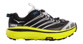 HOKA Men Mafate Three2 Black / Hoka Citrus