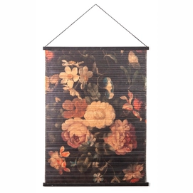 Muurornament By-Boo Miyagi Flowers Large