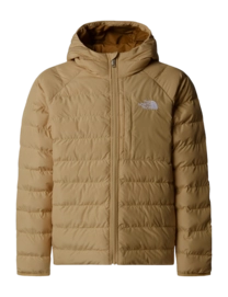 Jas The North Face Boys Reversible Perrito Hooded Jacket Khaki Stone