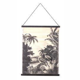 Muurornament By-Boo Miyagi Jungle Small