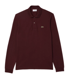 Polo Lacoste Men L1312 Longsleeve Classic Fit Expresso