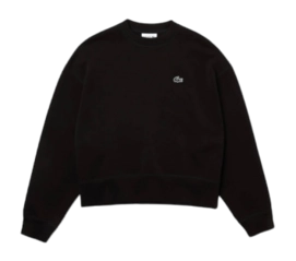 Pullover Lacoste SF5614 Oversized Fit Damen Black