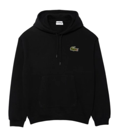 Hoodie Lacoste Unisex SH2754 Loose Fit Black