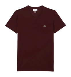 T-Shirt Lacoste Men TH6710 V-Neck Expresso