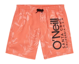 Zwembroek O'Neill Boys Mix & Match Cali Floral 14 inch Living Coral Tonal Tropicana