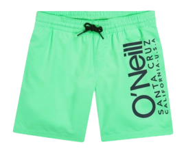 Swimming Trunks O'Neill Boys O'Riginals Cali 14 inch Neon Green