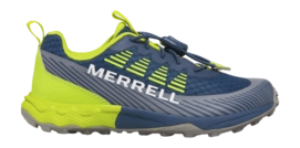 Walking Boots Merrell Kids Agility Peak Navy Hi Viz