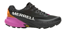 Trail Running Shoes Merrell Men Agility Peak 5 Black Multi