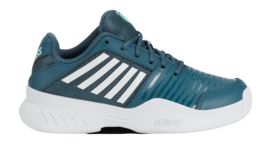 Tennisschoen K-Swiss Kids Court Express Carpet Indian Teal White Aqua Splash