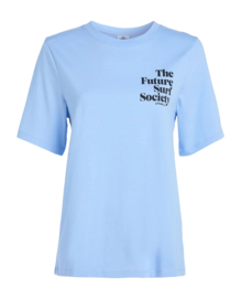 T-Shirt O'Neill Future Surf Society Regular Damen Melody Blue