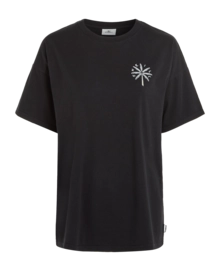 T-Shirt O'Neill Women Beach Vintage High On Tides Black Out