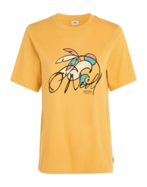 T-Shirt O'Neill Women Luano Graphic Golden Haze