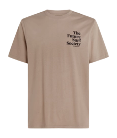T-Shirt O'Neill Homme Future Surf Society Pumpkin Smoke