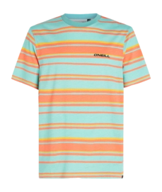 T-Shirt O'Neill Homme Mix & Match Stripe Blue Neon Bold Stripes