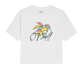 T-shirt O'Neill Filles Addy Graphic Snow White