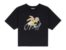 T-shirt O'Neill Filles Addy Graphic Black Out