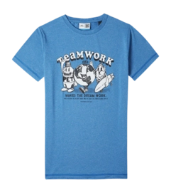 T-Shirt O'Neill Boys Hybrid Teamwork Princess Blue