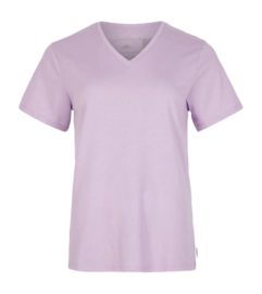 T-shirt O'Neill Femme Essentiels V-Neck Purple Rose