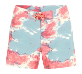 Maillot de Bain O'Neill Women Wow 14 inch Swim Shorts Pink Ice Cube Tie Dye