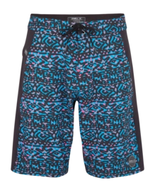 Maillot de Bain O'Neill Homme Hyperfreak Trvlr Enduro Ka 21 inch Electric Blue Panel