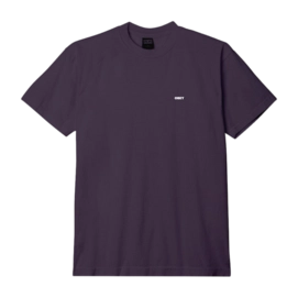 T-Shirt Obey Men Obey Bold Icon Heavyweight Plum Perfect