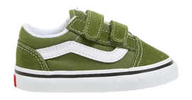 Sneaker Vans Old Skool V Kinder Color Theory Pesto