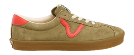 Vans Unisex Sport Low Gum Pop Olive Red