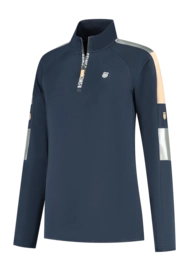 T-shirt de Tennis K-Swiss Women Hypercourt Long Sleeve 4 Peacoat