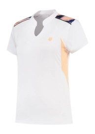 Tennis Shirt K-Swiss Women Hypercourt Advantage Tee 3 White