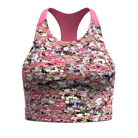 Sport BH Smartwool Women Active Crop Bra?Guava Pink Mica Stone