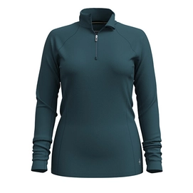 Ondershirt Smartwool Women Classic All-Season Merino Base Layer 1/4 Zip Boxed Twilight Blue 2024