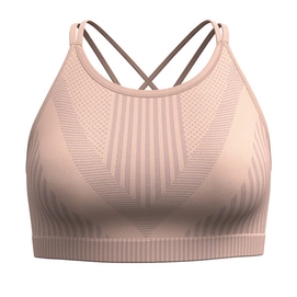 Sports Bra Smartwool Women Intraknit Strappy Bra Pink Sugar Heather