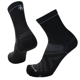 Hiking Socks Smartwool Unisex Hike Zero Cushion Crew Socks Charcoal