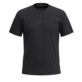T-Shirt Smartwool Unisex Smartwool Logo Graphic Short Sleeve Tee Slim Fit Black