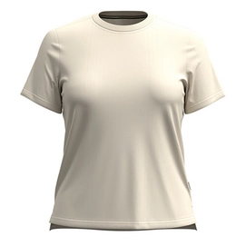T-Shirt Smartwool Women Perfect Crew Tee Almond 24