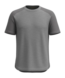 T-Shirt Smartwool Men Active Mesh Short Sleeve Tee Light Gray Heather