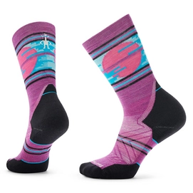Hardloopsok Smartwool Women Trail Run Targeted Cushion Sunset Trail Crew Socks Meadow Mauve