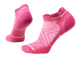 Hardloopsok Smartwool Women Run Zero Cushion Low Ankle Socks Power Pink