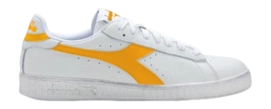 Diadora Women Game L Low Waxed White Saffron