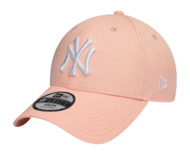 Cap New Era Kids League Essential 9FORTY New York Yankees Baby Pink White - Child