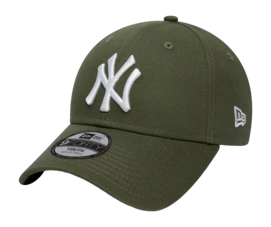 Cap New Era Kids League Essential 9FORTY New York Yankees Khaki White - Child