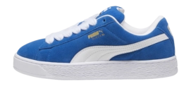 PUMA Unisex Suede XL Team Royal White