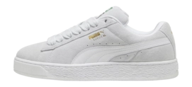 PUMA Unisex Suede XL Silver Mist White