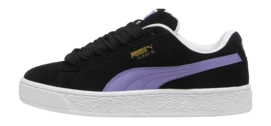 PUMA Unisex Suede XL Black Lavender Alert
