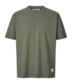 T-shirt Samsoe Samsoe Homme Pigment Forest Night